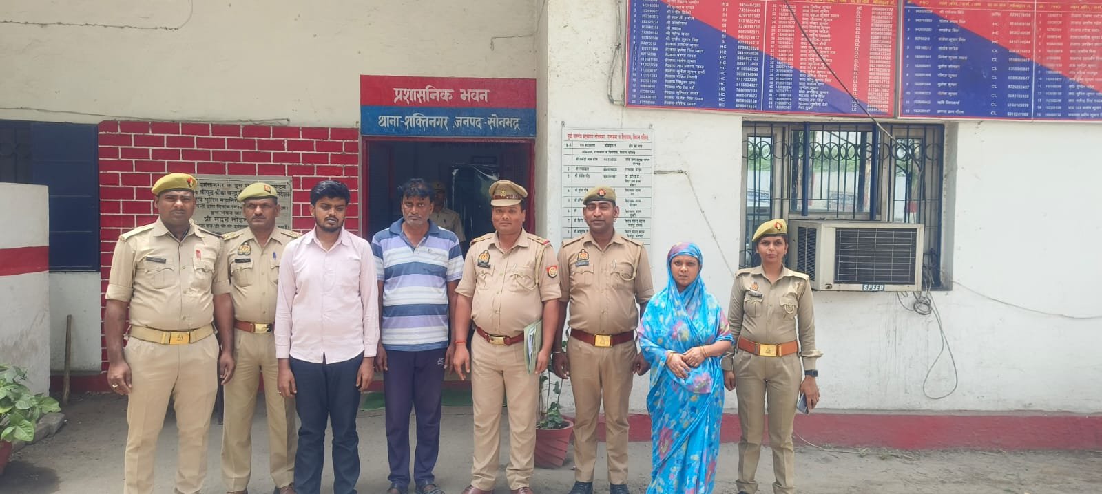 शक्तिनगर पुलिस ने डीपी एक्ट में एक महिला सहित तीन आरोपियों को किया गिरफ्तार