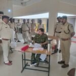 पुलिस अधीक्षक सिंगरौली के द्वारा थाना गढवा का किया गया वार्षिक निरीक्षण